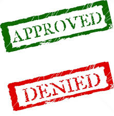 approved - denied